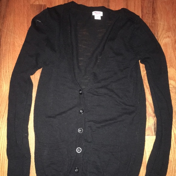 Mossimo Black Cardigan Size Small