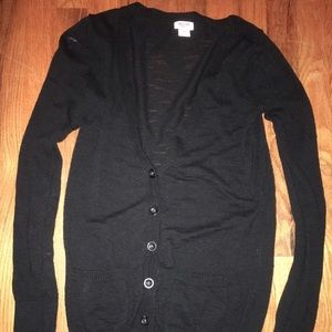 Mossimo Black Cardigan Size Small