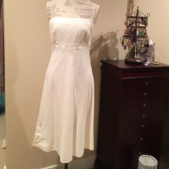 Linen summer dress