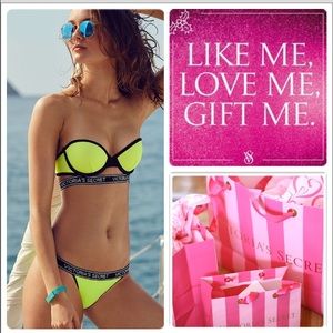 🆕😍 Victoria's Secret logo swim bikini set