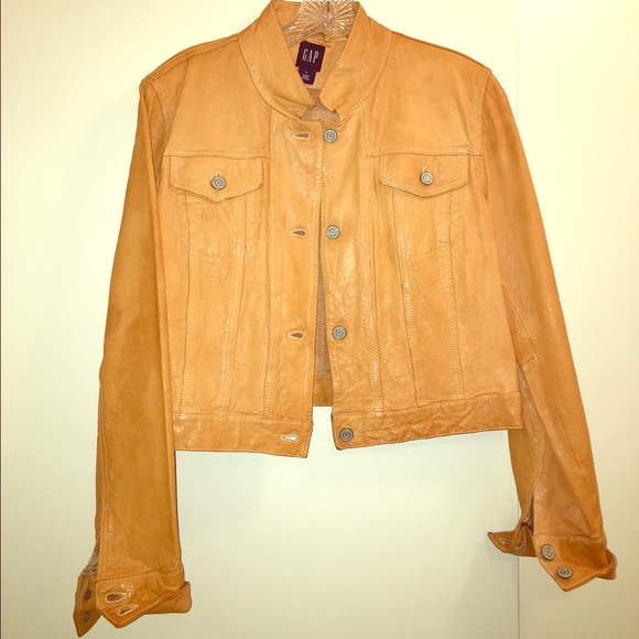 100% Leather Vintage GAP Jacket