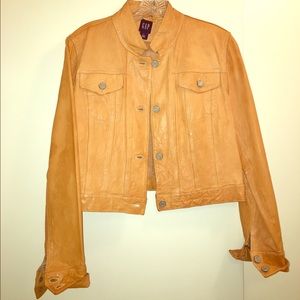 100% Leather Vintage GAP Jacket
