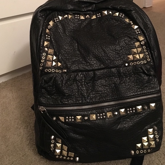 Studded Bethany Moto backpack