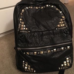 Studded Bethany Moto backpack