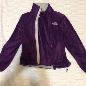 North Face purple coat