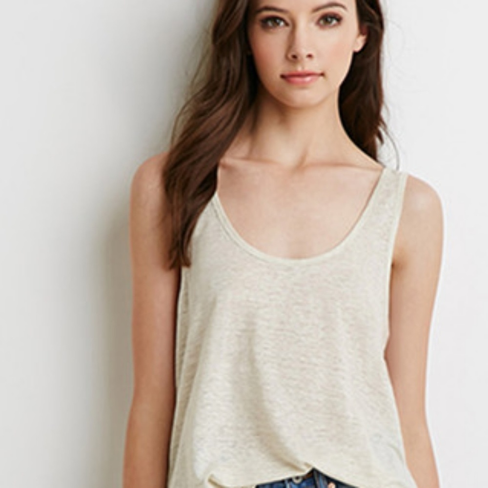 Forever 21 Heathered Crop Top