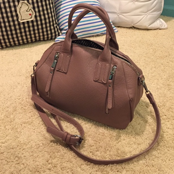 Mauve color purse