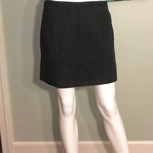 Dalia Collection Mini skirt in dark charcoal