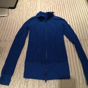 Long blue lulu jacket