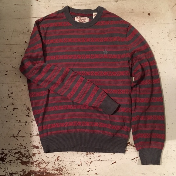 Original penguin Christmas sweater