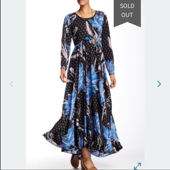 Free People first kiss Maxi dress.