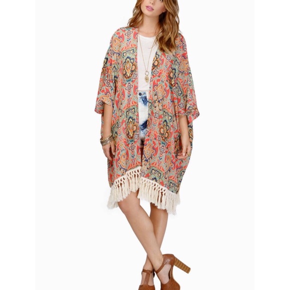 TOBI Arms Wide Open *KIMONO* - Picture 1 of 4