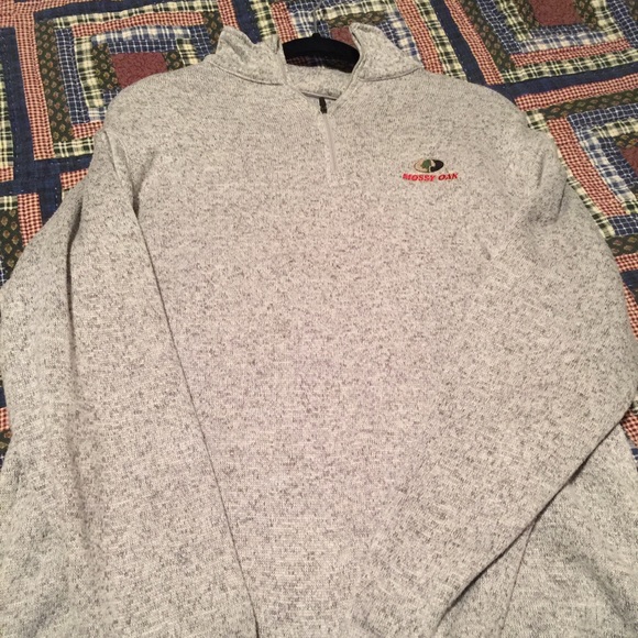 Mossy oak fleece zip