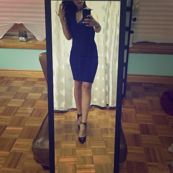 Blue dress