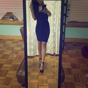 Blue dress