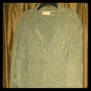 3x Alfred Dunner chenille cardigan. NWT 3x Alfred Dunner chenille cardigan. NWT