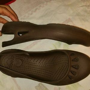 Crocs Taylor Slingback Brown sz 9