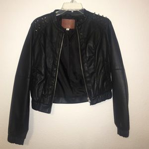 Leather jacket