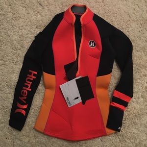 Hurley women's wetsuit top