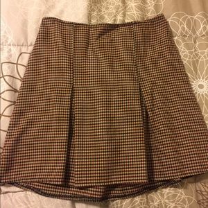 Plaid skirt