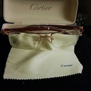Gold frame Cartier