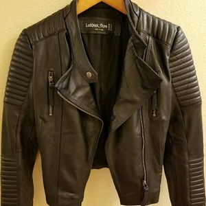 Leather Moto jacket
