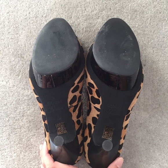 NWB Marciano leopard platform heels - Picture 4 of 4