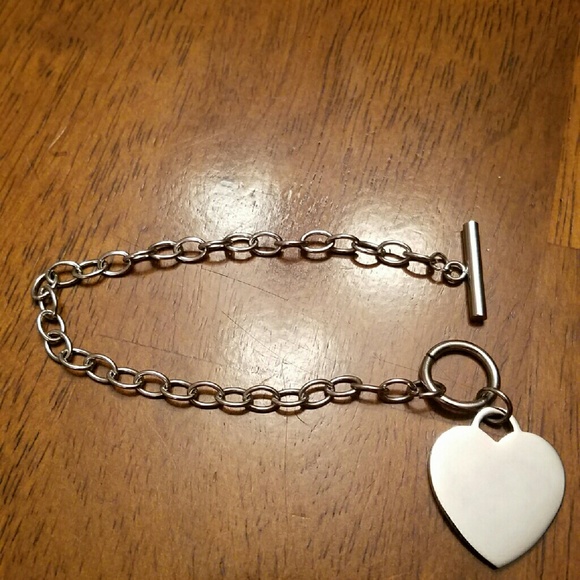 Sterling silver charm bracelet 7 inches