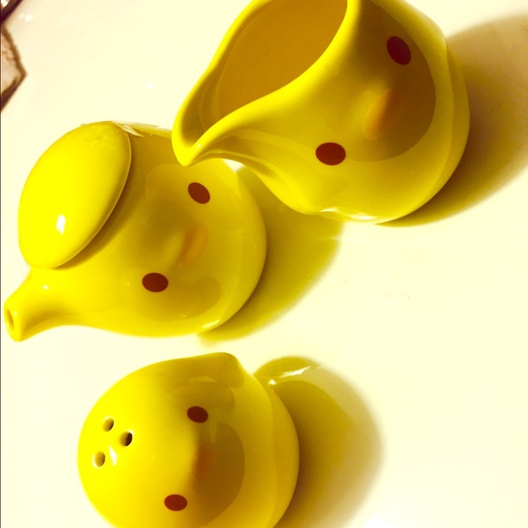 Mini porcelain kawaii Chick set