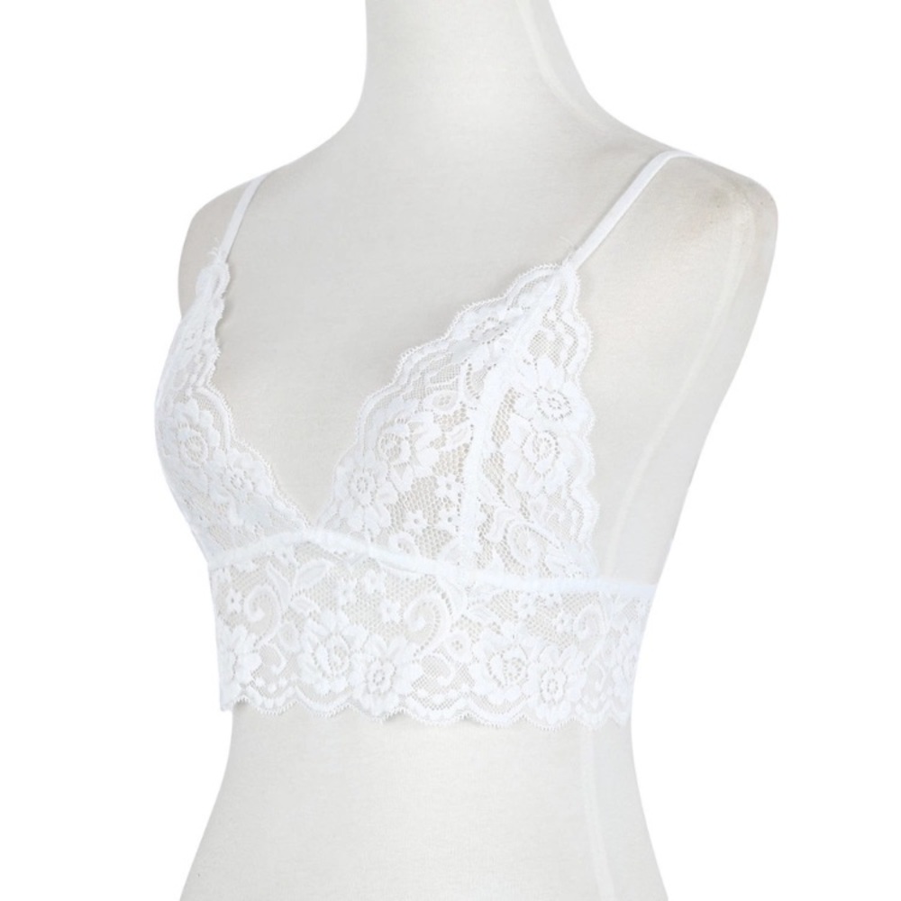 Black lace bralette - Picture 3 of 5