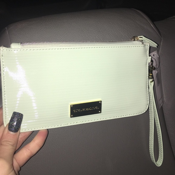 Steve Madden wallet/patent wrislet