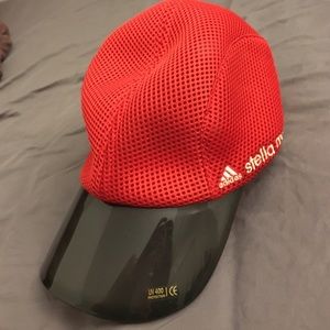 Adidas by Stella McCartney Running Cap in red