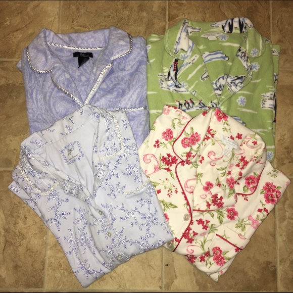 4 Pairs of 2 piece pajama sets, Charter Club, Aria