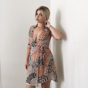 Diane Von Furstenberg original silk wrap dress