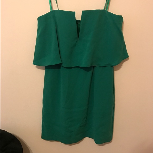 BCBGMaxAzria Kate dress Kelly green size 4 NWT - Picture 1 of 3
