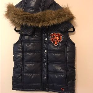 Victoria's Secret Pink NFL beats bling vest