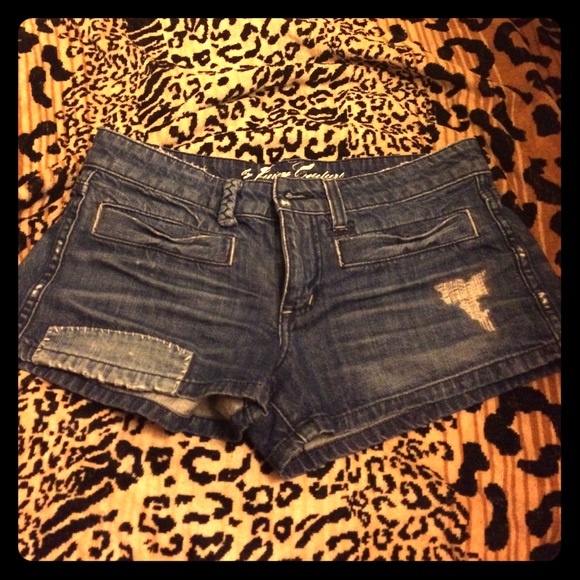Juicy couture jean shorts