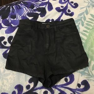 Top shop high waisted shorts