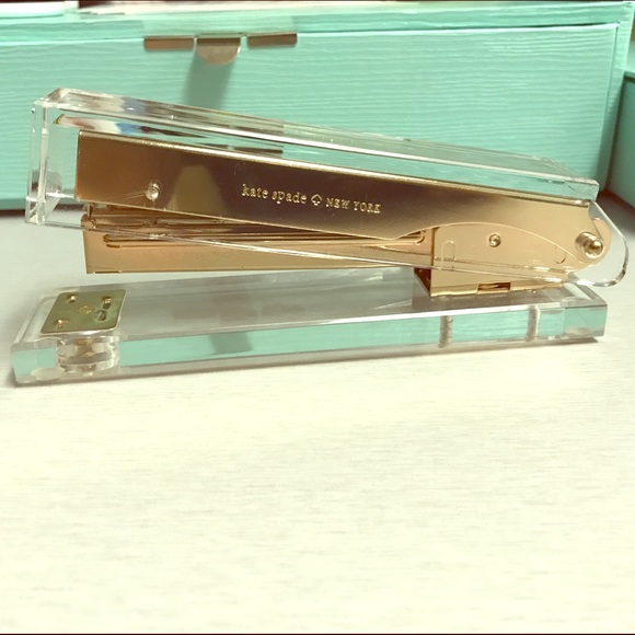 Kate Spade gold stapler