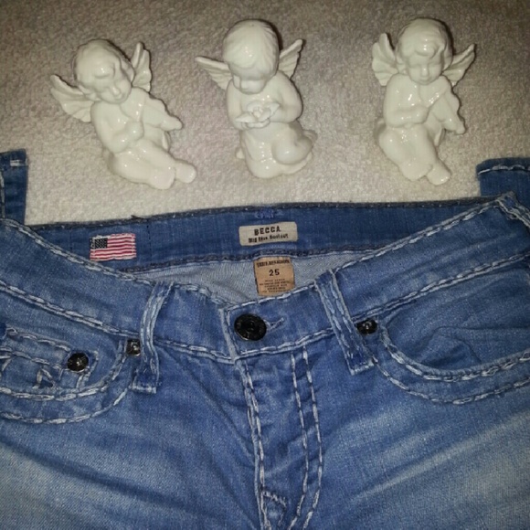 True Religion Becca mid rise bootcut jeans 25 - Picture 4 of 4