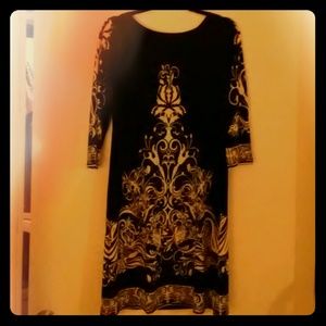 Black and White Dress