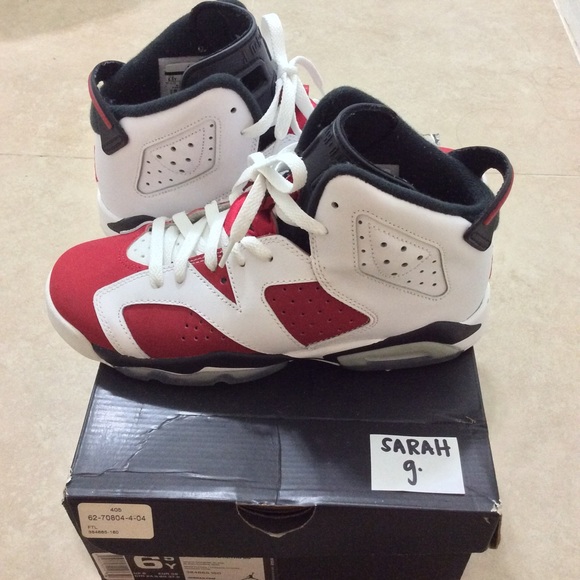 Jordan Carmine 6's - Picture 3 of 3