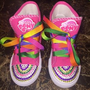 5DAY SALE ONLY*Size10 3D my little pony girl shoes