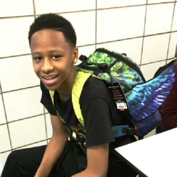 Book bag with wings.