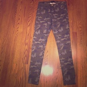 H&M Skinny Camouflage Pants