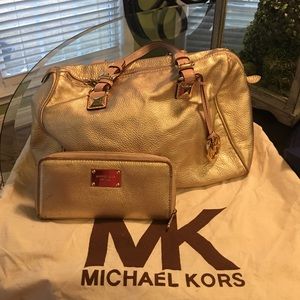 Michael Kors Purse  and Zip Wallet
