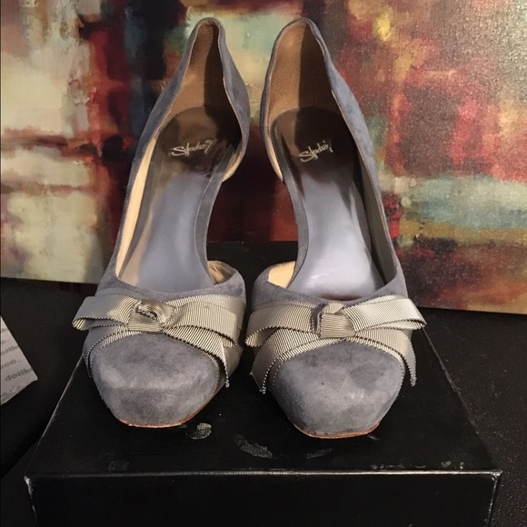 Studio 7 Bluish-Gray Heel