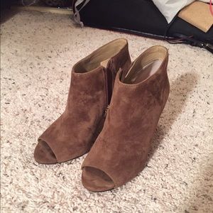 Ann Taylor Suede Bootie