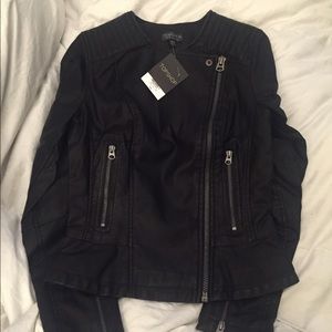 TopShop leather jacket US size 4 UK 8