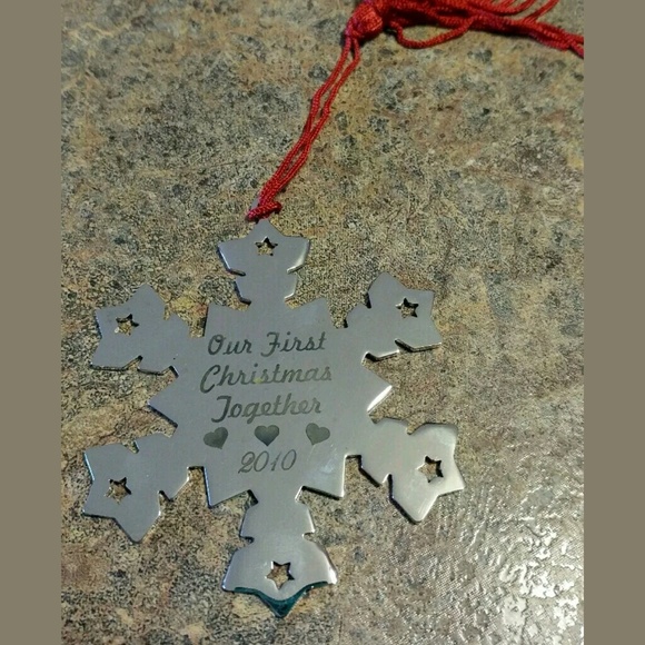 Our first christmas ornament